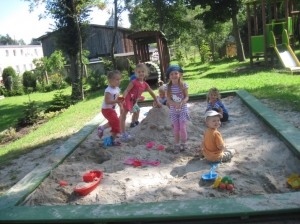 06.08.2013r. Wakacyjne zabawy w przedszkolu