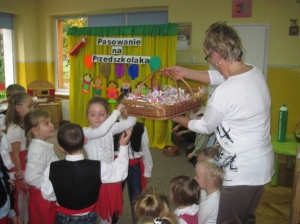 15.10.2013r. Pasowanie na Przedszkolaka