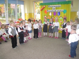 15.10.2013r. Pasowanie na Przedszkolaka