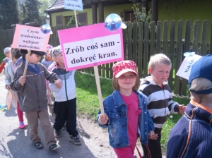 30.04.2014r Pochód ekologiczny z okazji Dnia Ziemi