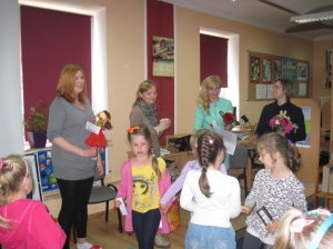 04.06.2014r Wizyta w Bibliotece Gminnej w Wicku