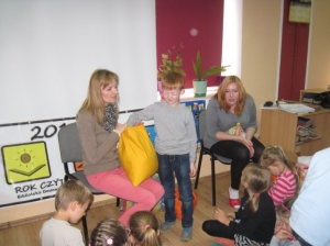 04.06.2014r Wizyta w Bibliotece Gminnej w Wicku