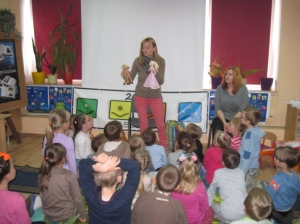 04.06.2014r Wizyta w Bibliotece Gminnej w Wicku