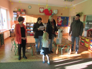 02.12.2014 Wręczenie upominków uczestnikom konkursu plastycznego SPN