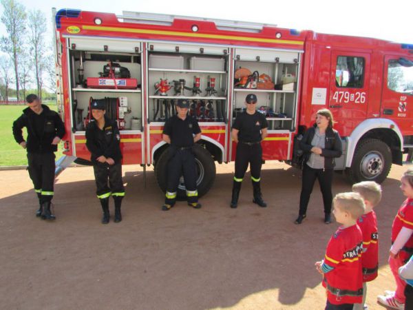 05.05.2016 Spotkanie ze strażakami