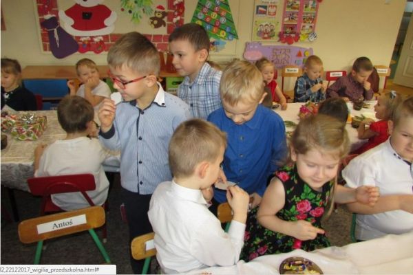 22.12.2017 Wigilia przedszkolna