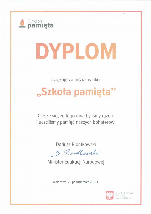 Nasze sukcesy 2019/20