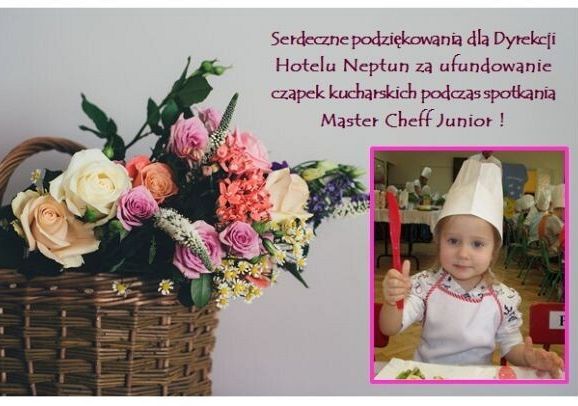 Grafika 1: Podziękowania dla Dyrekcji Hotelu Neptun