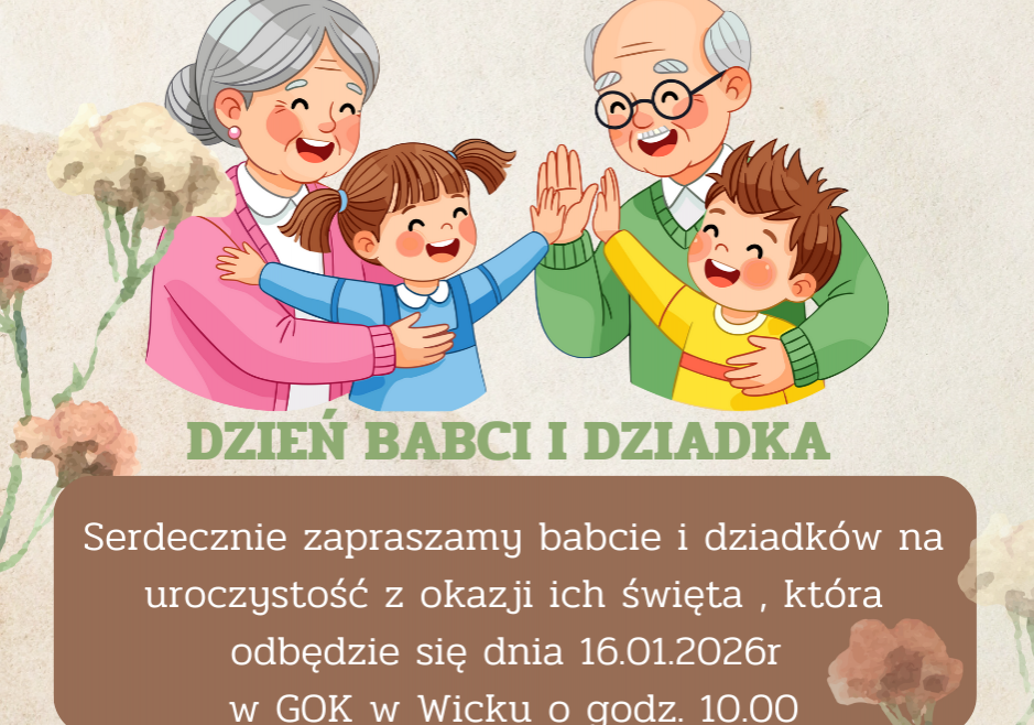 Dzien babci i dziadka grafika