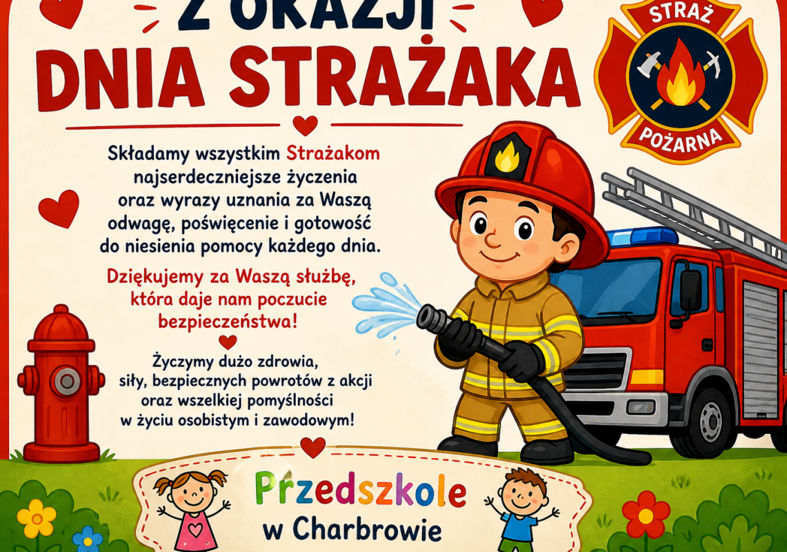 4 maja - Dzień Strażaka grafika