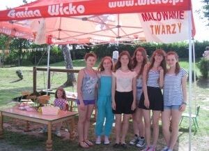 Podziękowania dla uczennic Gimnazjum w Wicku grafika