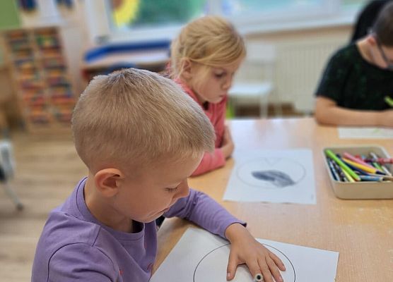 Dzień kropki w grupie Starszaków