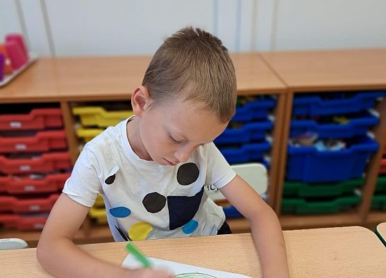 Dzień kropki w grupie Starszaków