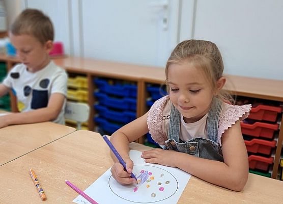 Dzień kropki w grupie Starszaków