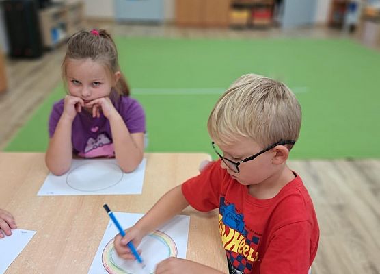 Dzień kropki w grupie Starszaków