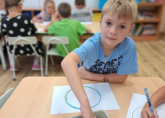 Dzień kropki w grupie Starszaków