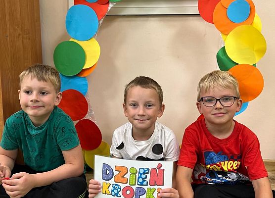 Dzień kropki w grupie Starszaków