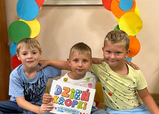 Dzień kropki w grupie Starszaków