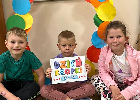 Dzień kropki w grupie Starszaków