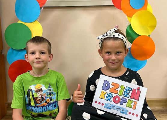 Dzień kropki w grupie Starszaków