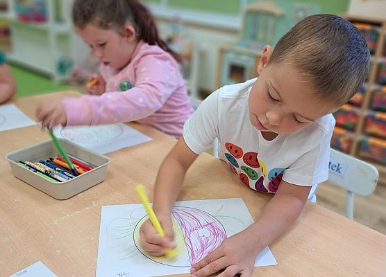 Dzień kropki w grupie Starszaków