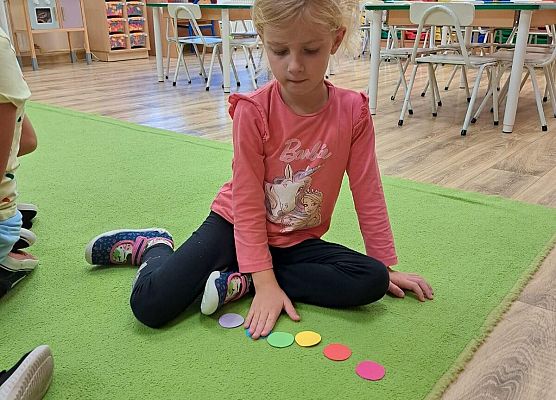 Dzień kropki w grupie Starszaków