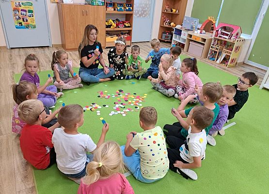 Dzień kropki w grupie Starszaków