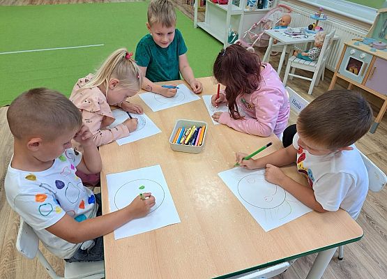 Dzień kropki w grupie Starszaków