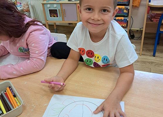 Dzień kropki w grupie Starszaków