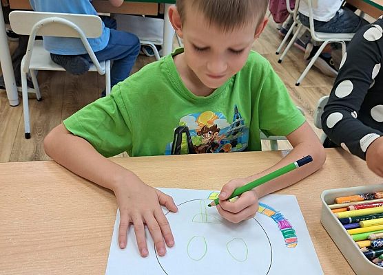 Dzień kropki w grupie Starszaków