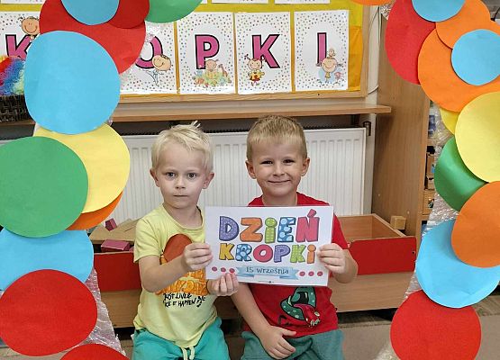 Dzień Kropki w Grupie Średniaków