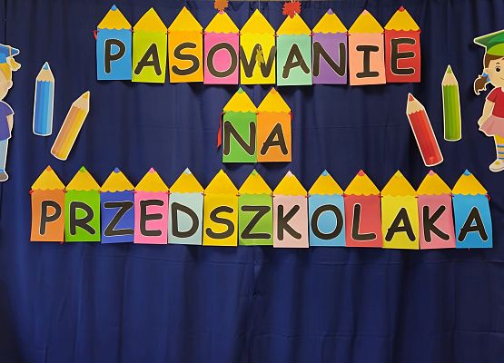 Grafika 14: 22.10.2024 Pasowanie na Przedszkolaka