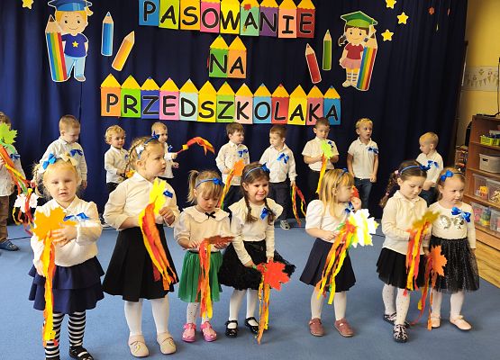 Grafika 31: 22.10.2024 Pasowanie na Przedszkolaka