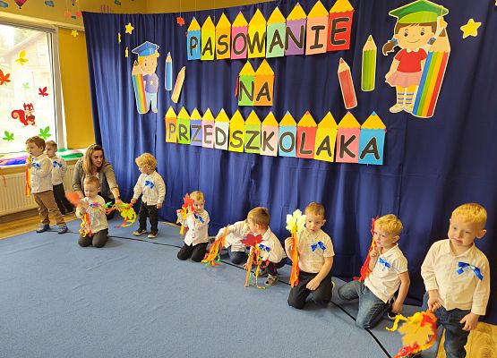 Grafika 32: 22.10.2024 Pasowanie na Przedszkolaka