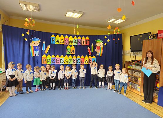 Grafika 35: 22.10.2024 Pasowanie na Przedszkolaka