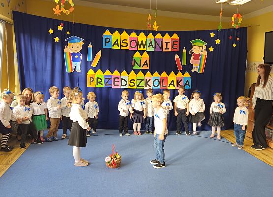 Grafika 41: 22.10.2024 Pasowanie na Przedszkolaka