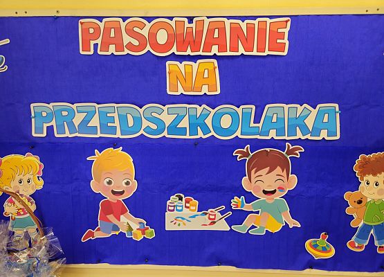 Grafika 57: 22.10.2024 Pasowanie na Przedszkolaka