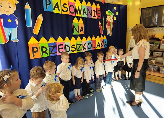 Grafika 70: 22.10.2024 Pasowanie na Przedszkolaka