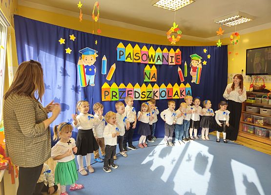 Grafika 74: 22.10.2024 Pasowanie na Przedszkolaka