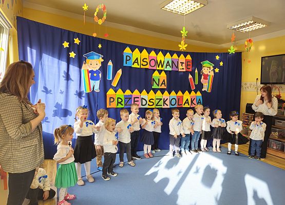 Grafika 75: 22.10.2024 Pasowanie na Przedszkolaka