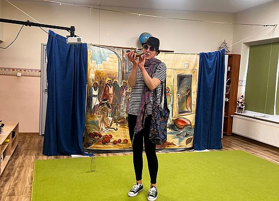 Grafika 22: Przedstawienie  teatralne pt. Niezwykła ryba"