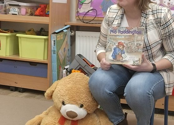 Grafika 14: Spotkanie z Panią Agatą z Biblioteki Publicznej w Wicku