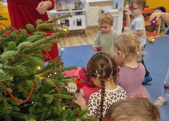 Grafika 15: 03.12.2024 Wspólne ubieranie choinki