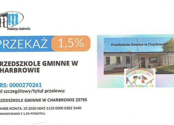 Przekaż 1,5% grafika