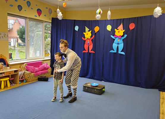 Grafika 30: Występy artysty cyrkowego - klauna Macieja Słowika