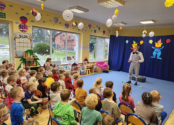 Grafika 37: Występy artysty cyrkowego - klauna Macieja Słowika