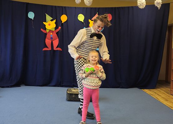 Grafika 39: Występy artysty cyrkowego - klauna Macieja Słowika