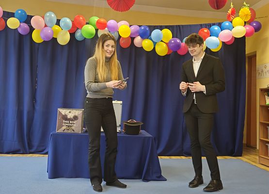 Grafika 46: 05.02.2025 Występ Iluzjonisty DaVida Olesh