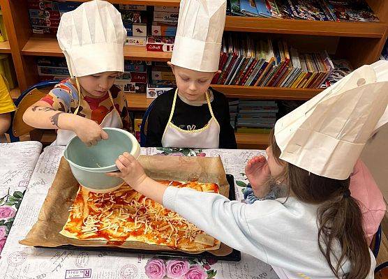 Grafika 112: Dzień Pizzy w naszym przedszkolu
