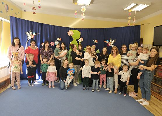 Zajęcia otwarte dla rodziców w gr I grafika